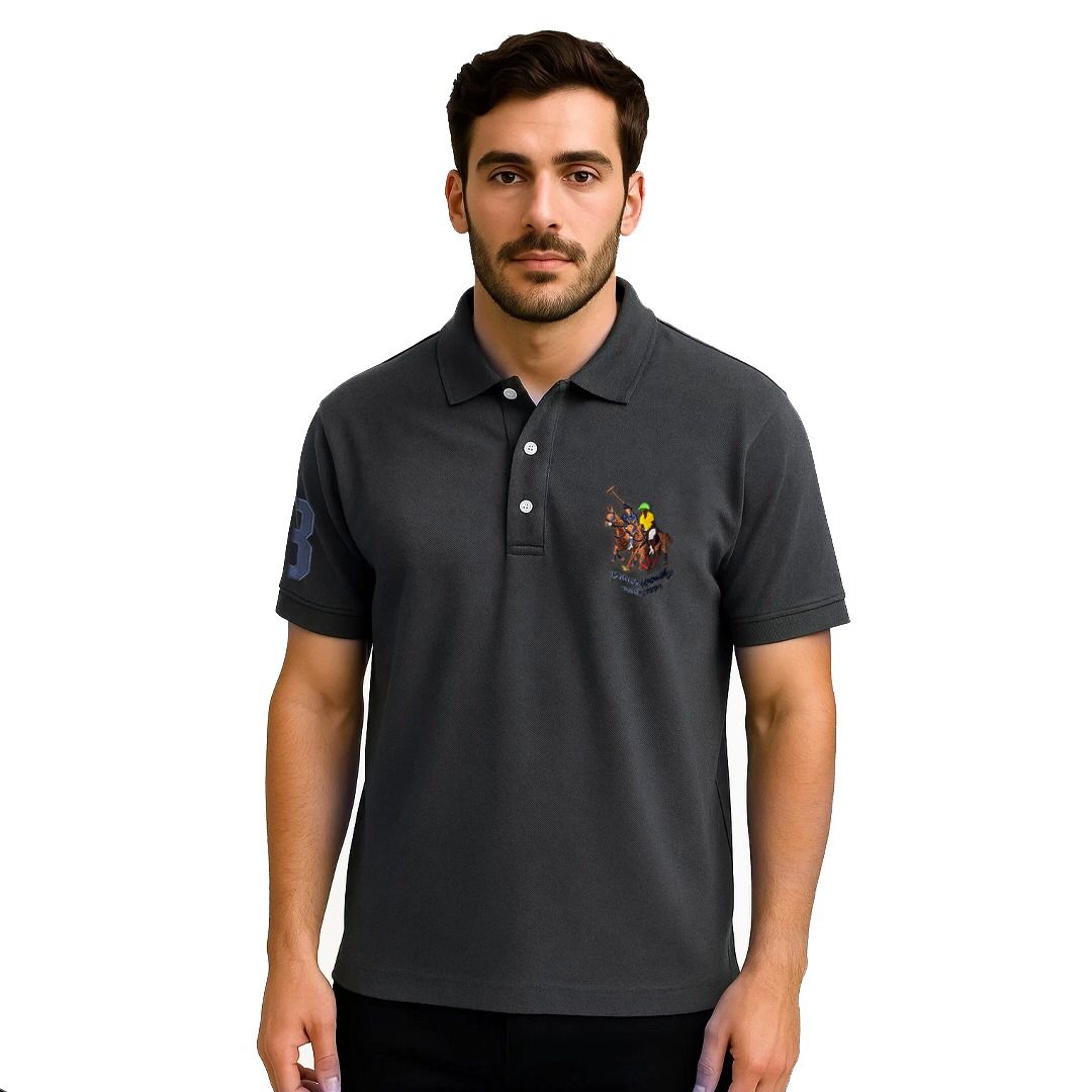 CLOSETEDGE DOUBLE HORSE POLO SHIRT