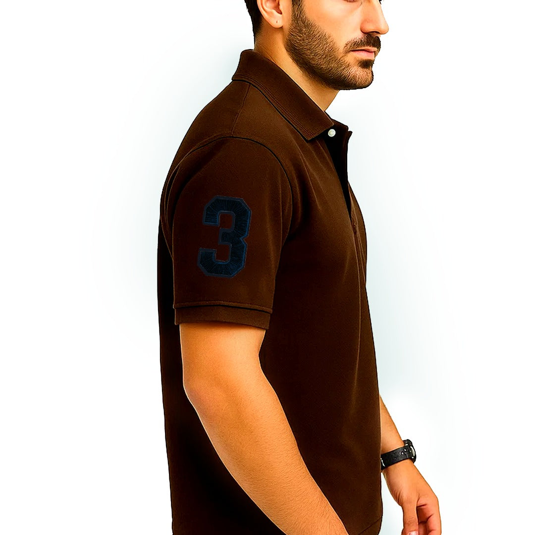 CLOSETEDGE DOUBLE HORSE POLO SHIRT