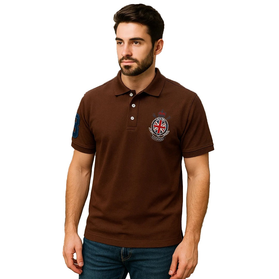 CLOSETEDGE LONDON COURAGE POLO SHIRT