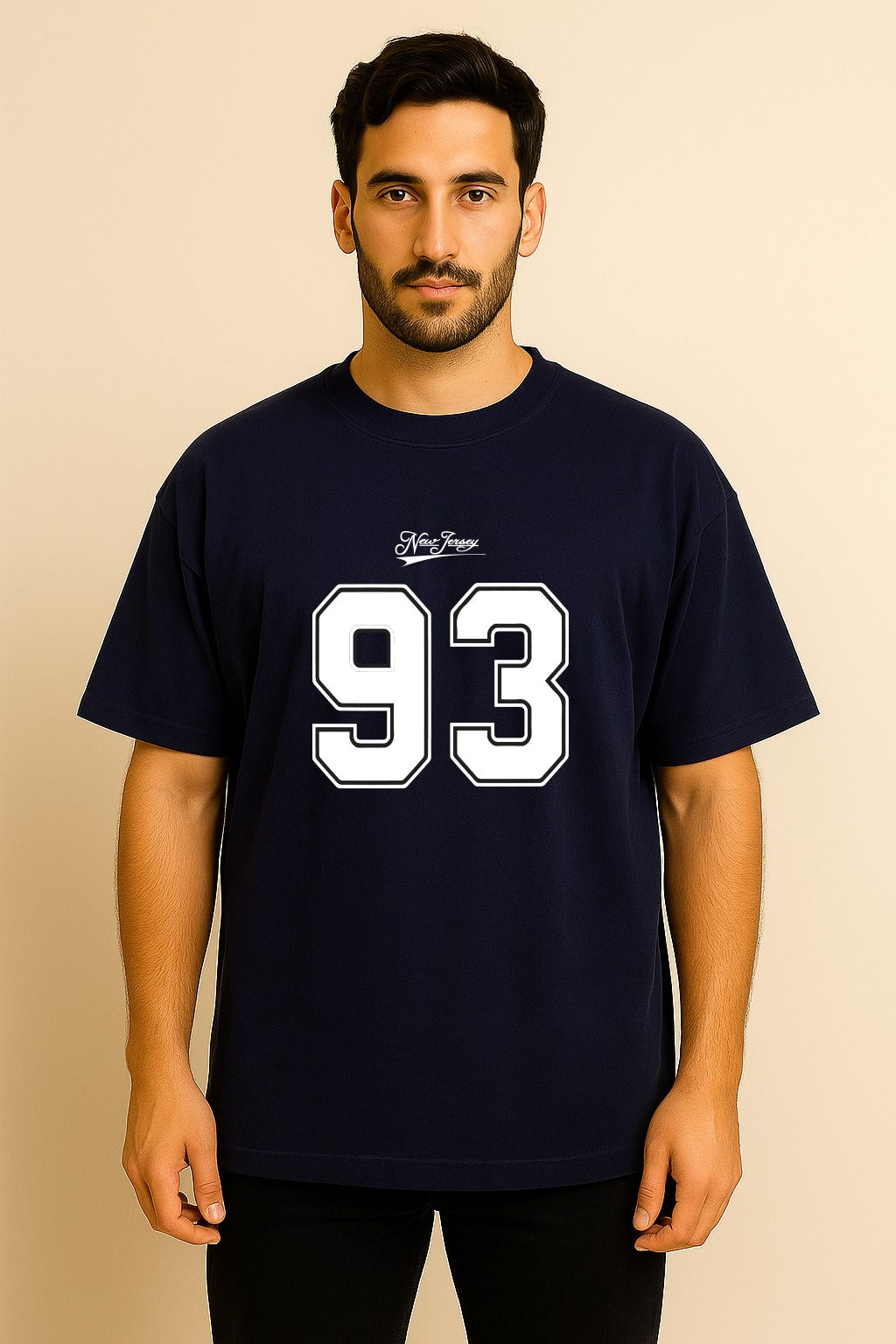 NEW JERSEY 93 OVERSIZED TSHIRT