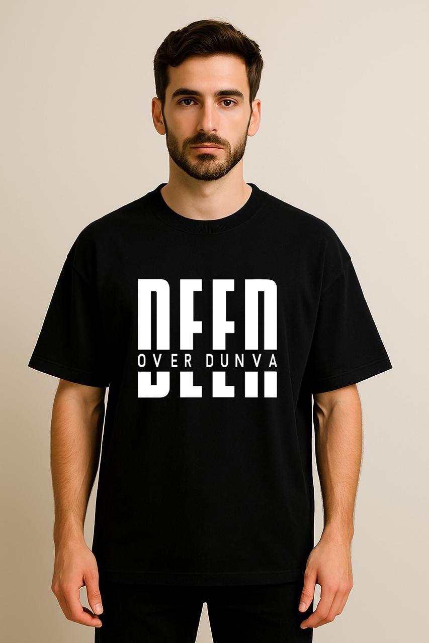 DEEN OVER DUNIYA OVERSIZED TSHIRT