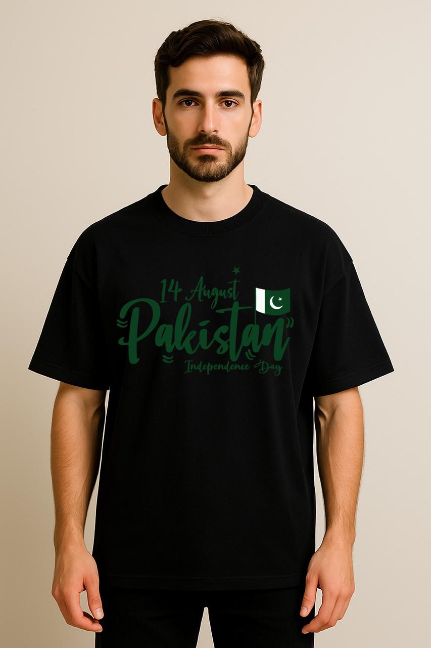 14 AUGUST INDEPENDENCE DAY OVERSIZED TSHIRT