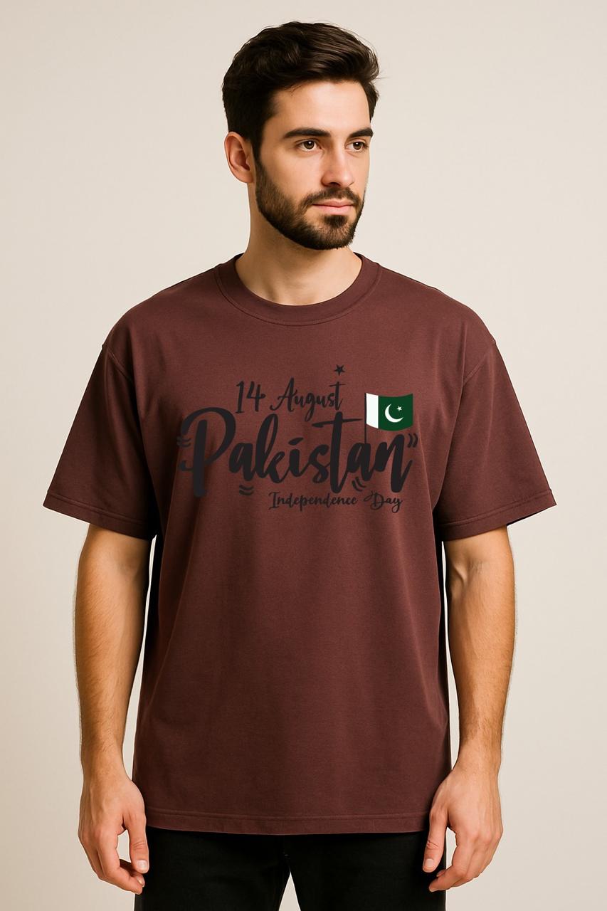 14 AUGUST INDEPENDENCE DAY OVERSIZED TSHIRT