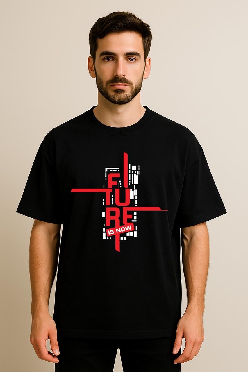 FUTURE IS NOW OVERSIZED TSHIRT