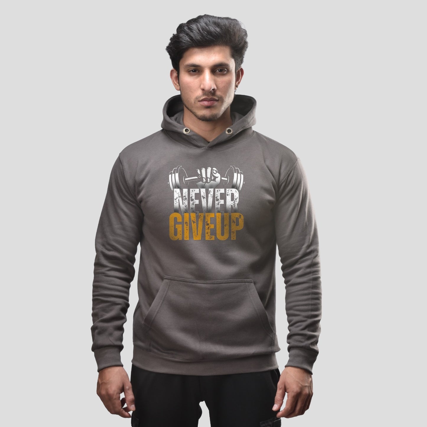 Never Give Up Hoodies