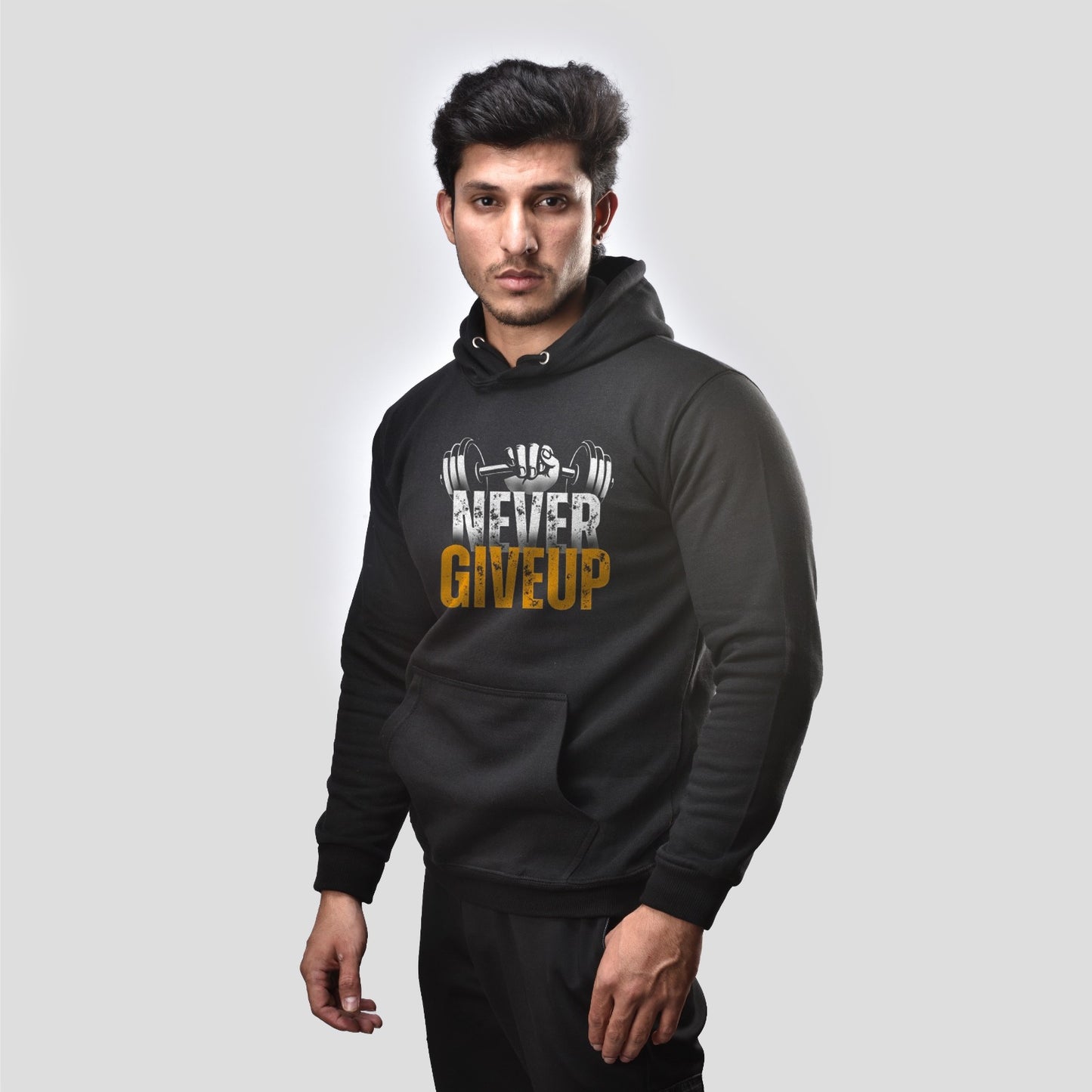 Never Give Up Hoodies