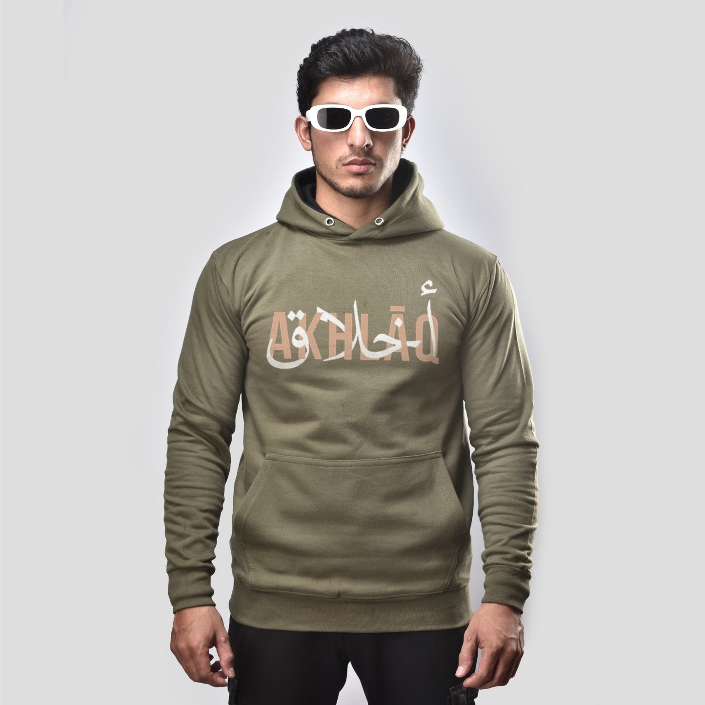 Ikhlaaq calligraphy hoodie
