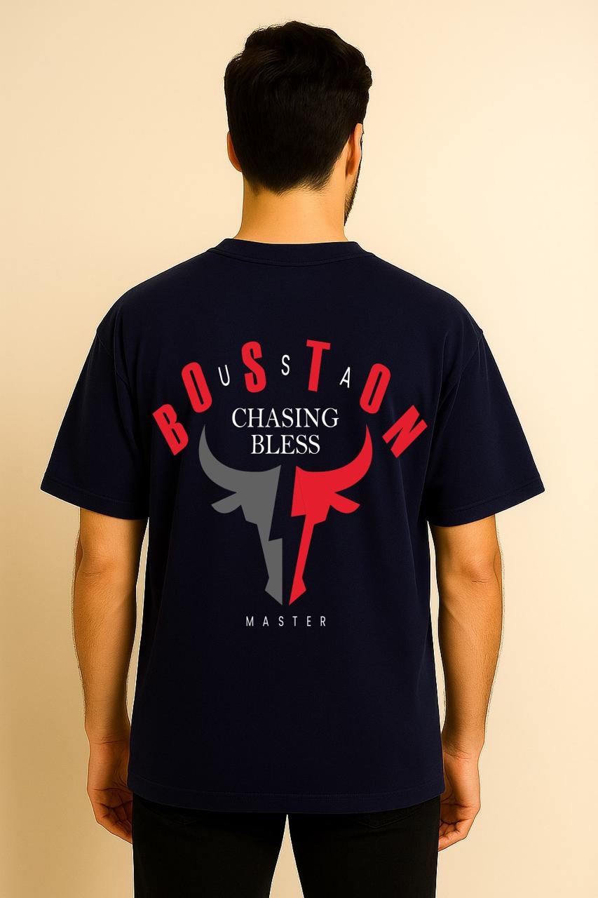 BOSTON CHASING BLESS OVERSIZED TSHIRT