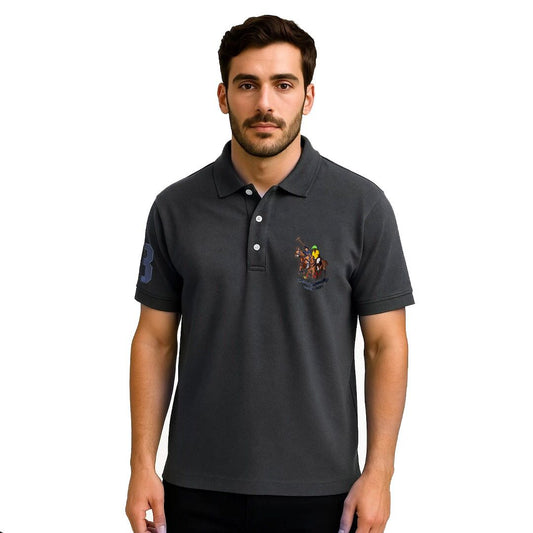CLOSETEDGE DOUBLE HORSE POLO SHIRT
