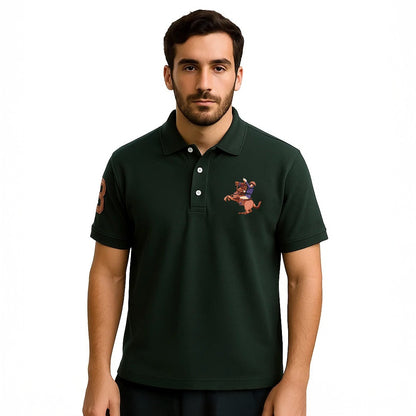 CLOSETEDGE HORSE POLO SHIRT