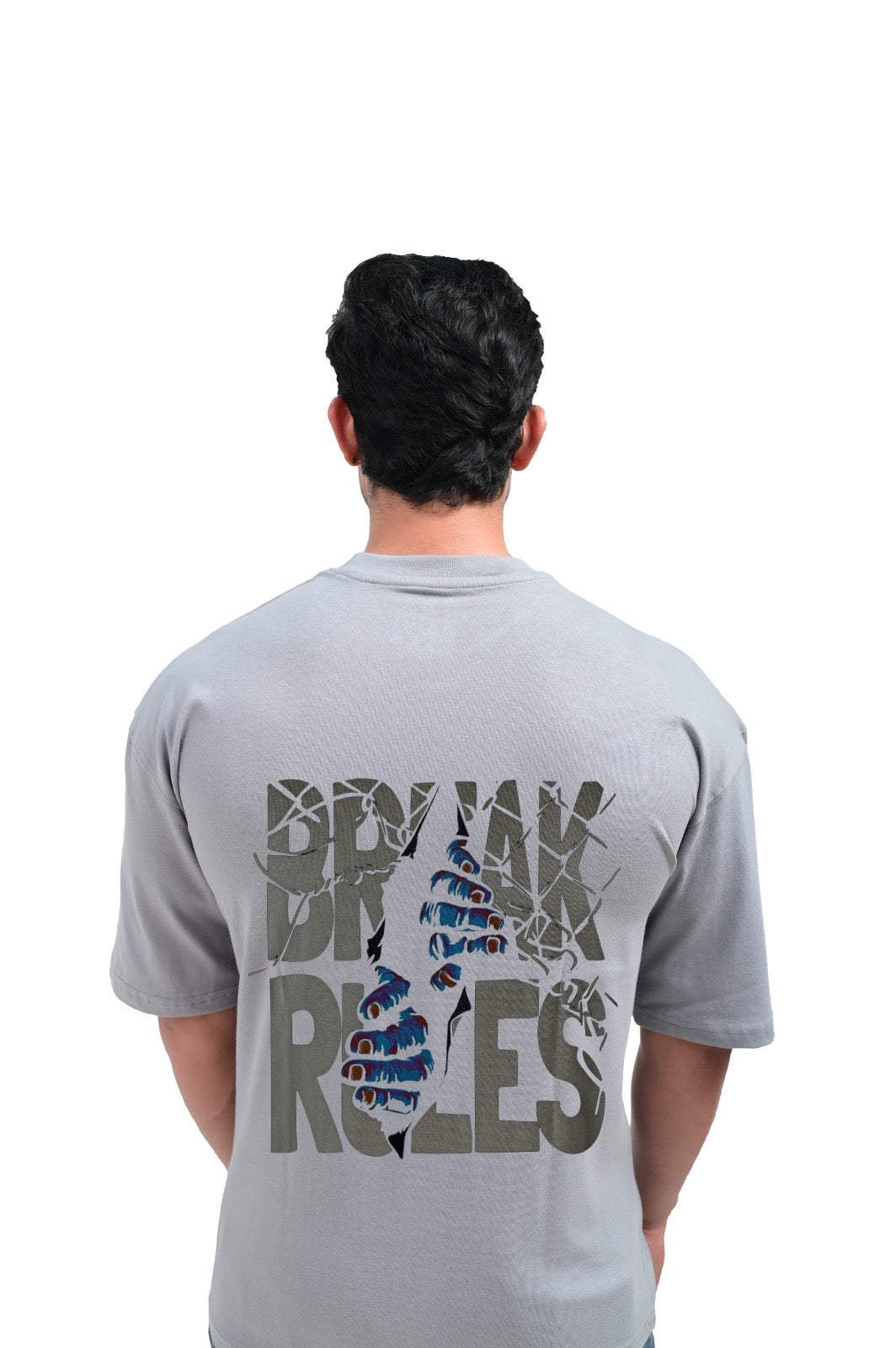 Break the Rules oversized Tshirts