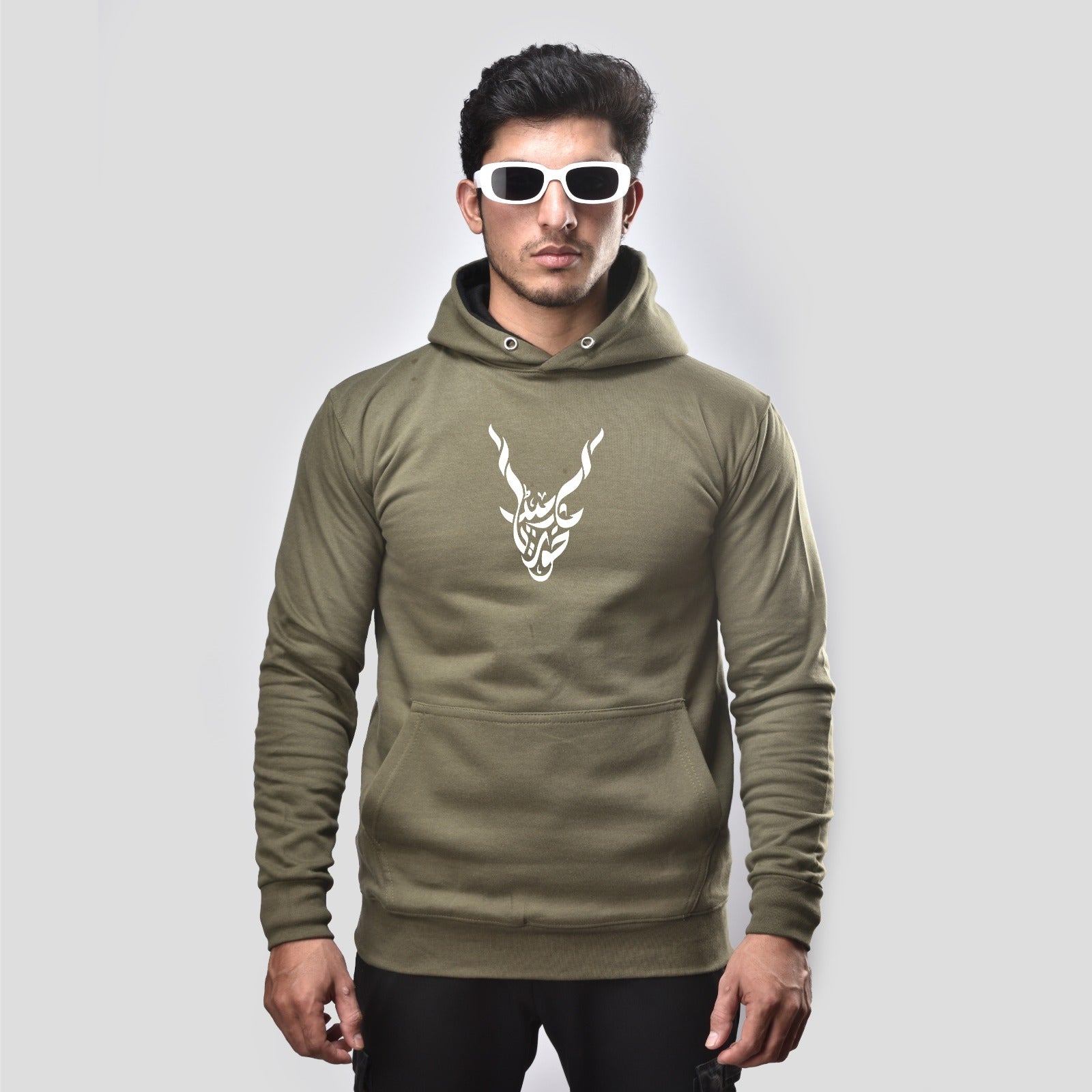 Markhor Caligraphy Hoodie