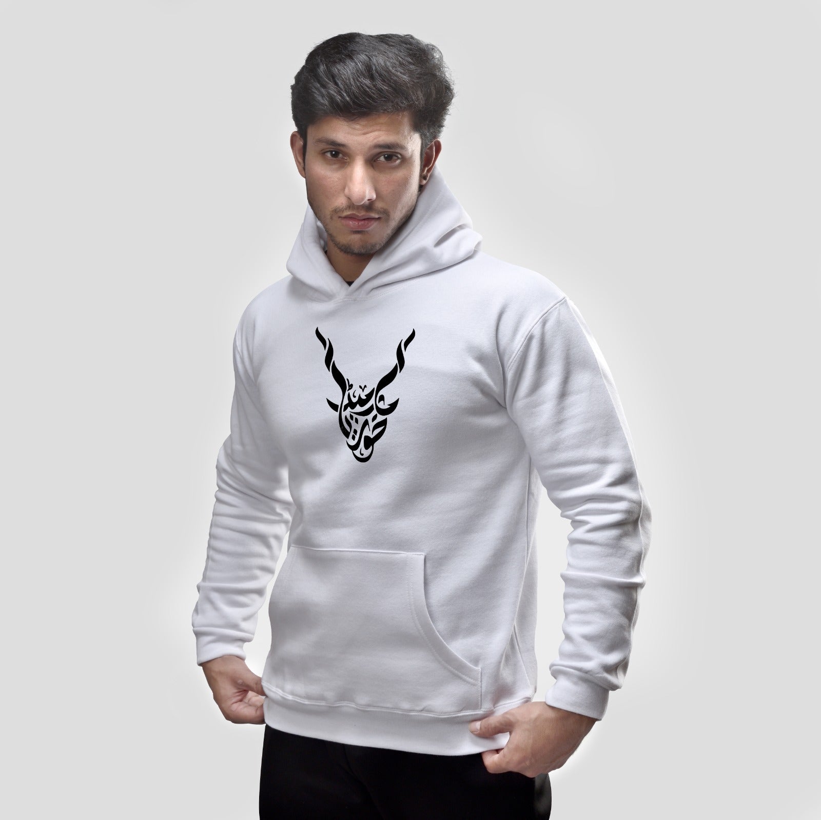 Markhor Caligraphy Hoodie