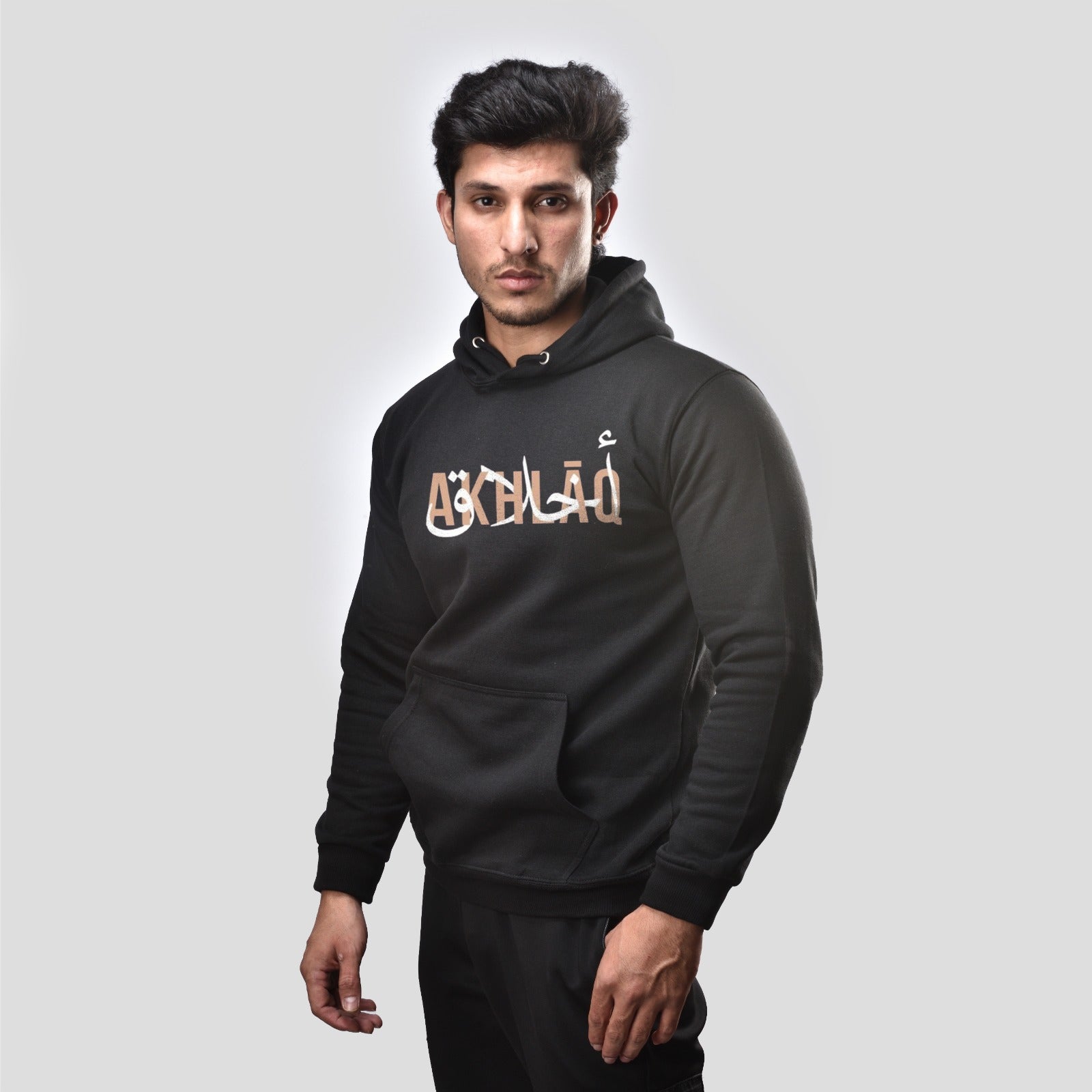 Ikhlaaq calligraphy hoodie