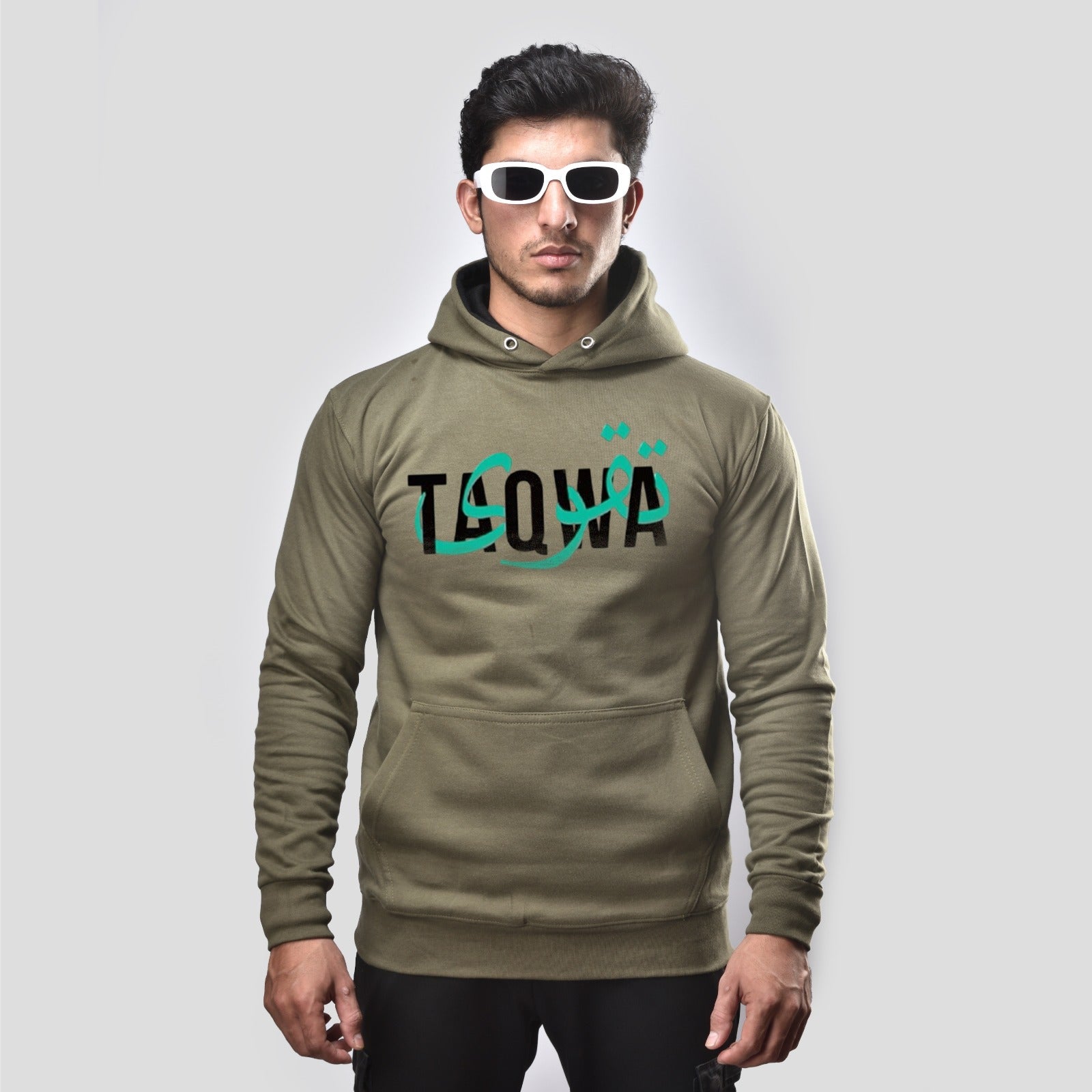 Taqwa calligraphy hoodies