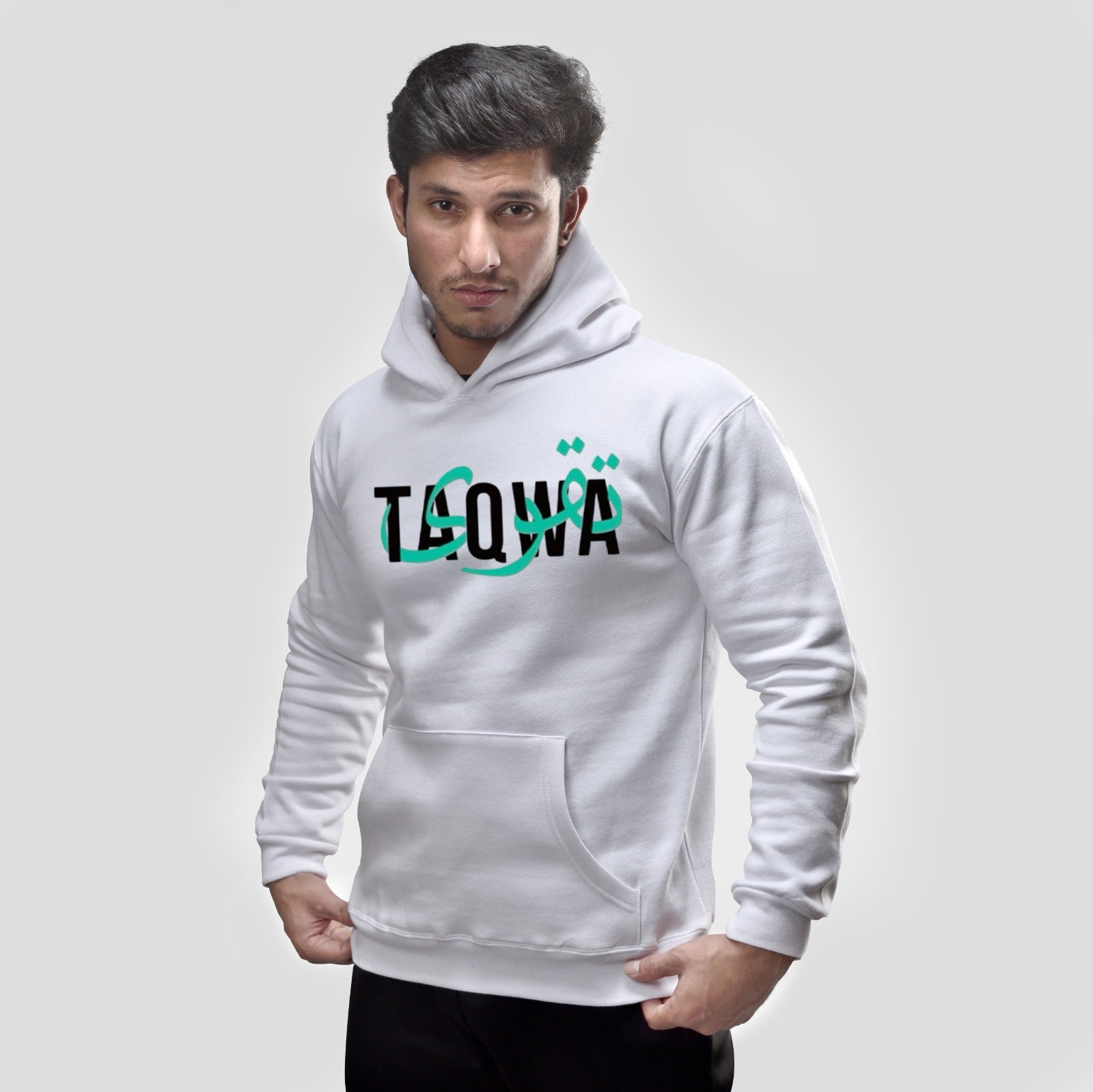 Taqwa calligraphy hoodies